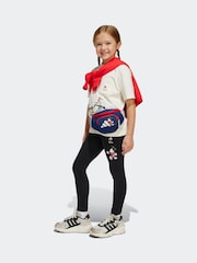 adidas Black Disney Mickey Mouse Leggings - Image 3 of 6