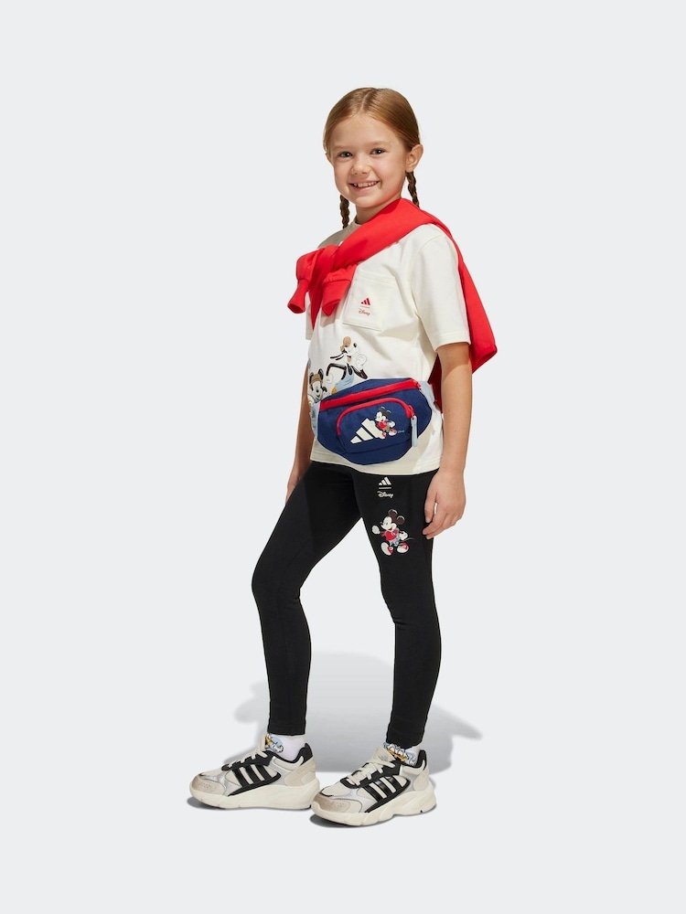 adidas Black Disney Mickey Mouse Leggings - Image 3 of 6