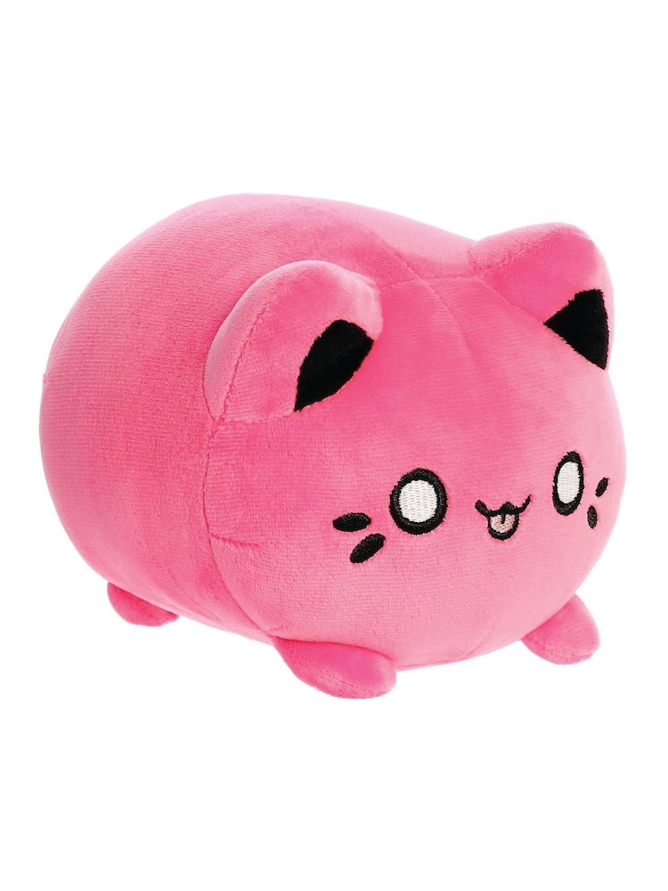 Aurora World Tasty Peach Vivid Pink Meowchi 3.5 Inch Plush - Image 2 of 5