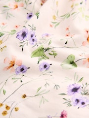 White Floral Print Jersey Shorts (3-16yrs) - Image 7 of 8