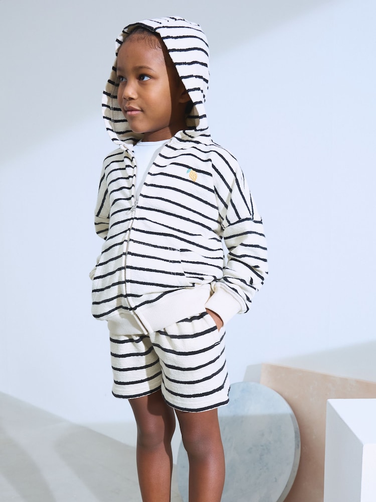 Stripe Jersey Shorts (3-16yrs) - Image 1 of 3