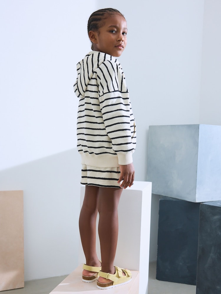 Stripe Jersey Shorts (3-16yrs) - Image 3 of 3