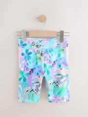 Blue Animal Print Cycle Shorts (3-16yrs) - Image 1 of 4