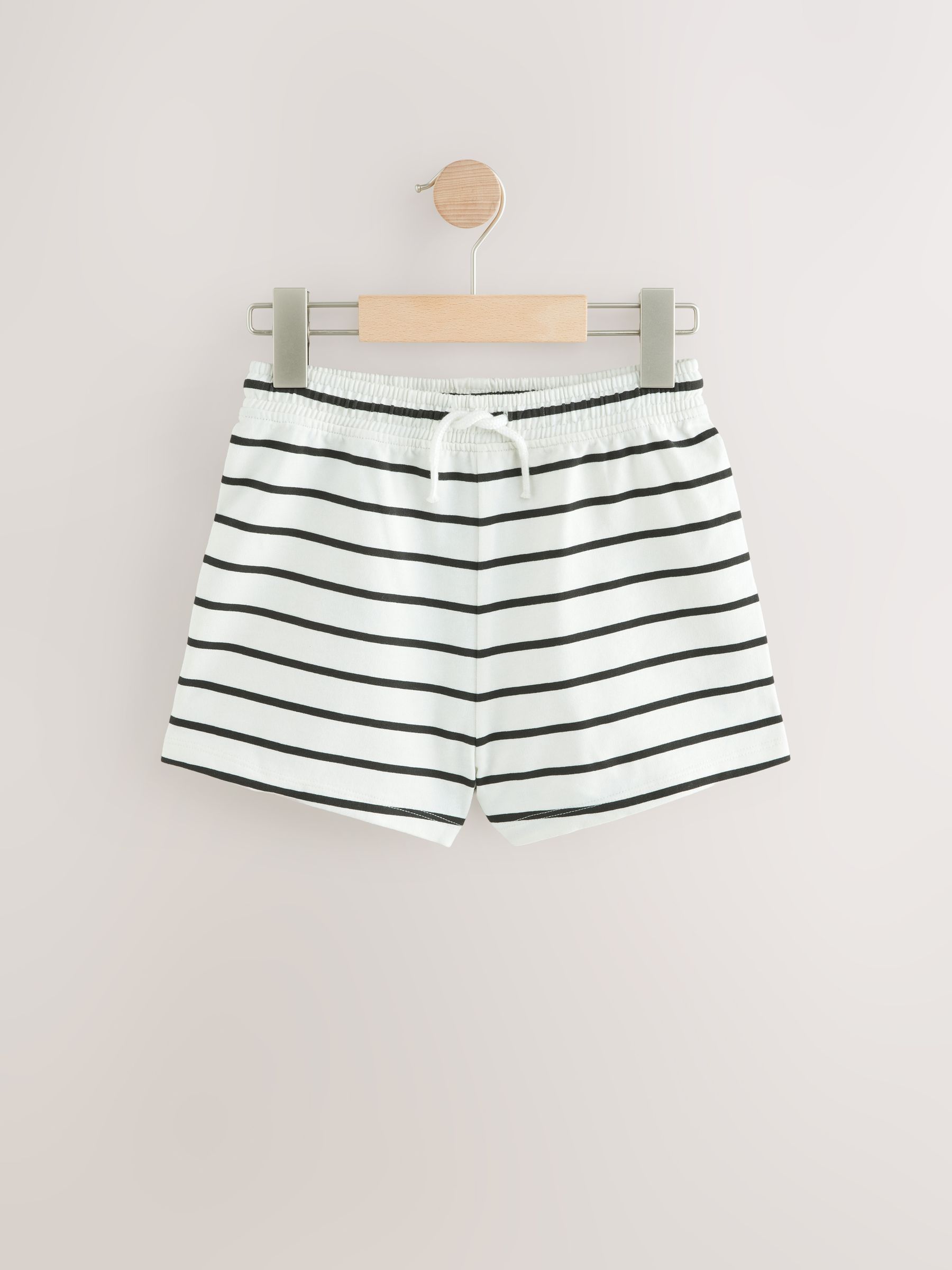 Buy Blue/Stripe/Strawberry Pull On Shorts 3 Pack (3-16yrs) from