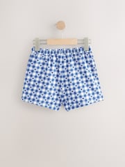 Blue/Stripe/Strawberry Pull On Shorts 3 Pack (3-16yrs) - Image 5 of 7