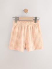 Multi Blue/Pink 100% Cotton Shorts 2 Pack (3-16yrs) - Image 2 of 6