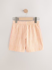 Multi Blue/Pink 100% Cotton Shorts 2 Pack (3-16yrs) - Image 3 of 6