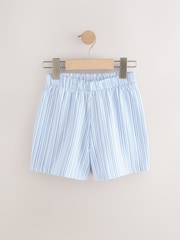Multi Blue/Pink 100% Cotton Shorts 2 Pack (3-16yrs) - Image 4 of 6