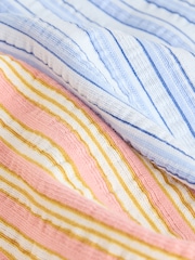 Multi Blue/Pink 100% Cotton Shorts 2 Pack (3-16yrs) - Image 5 of 6