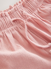 Pink Lace Trim Pull On Short Skirt (3-16yrs) - Image 5 of 5