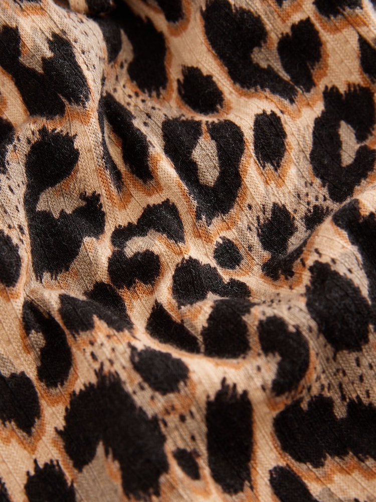Animal Print 100% Cotton Jersey Shorts (3-16yrs) - Image 7 of 7 Animal Print 100% Cotton Jersey Shorts (3-16yrs) - Image 7 of 7