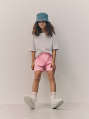 Red Gingham 100% Cotton Pull On Textured Shorts (3-16yrs) - Image 5 of 9