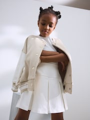 White Pleated Skirt (3-16yrs) - Image 1 of 3