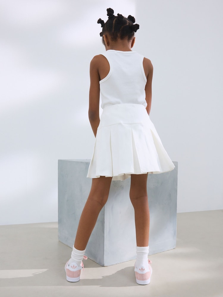White Pleated Skirt (3-16yrs) - Image 2 of 3