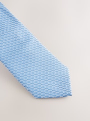 Blue Tie and Pocket Square Set - Image 2 of 4