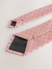 Pink Printed Tie - Image 3 of 3