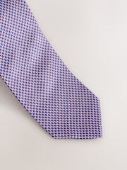 Pink Tie With Tie Clip - Image 2 of 3