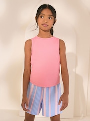 Rose - Débardeur côtelé (3-16 ans) - Image 1 de 8