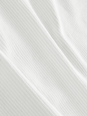 White Rib One Shoulder Vest (3-16yrs) - Image 4 of 4