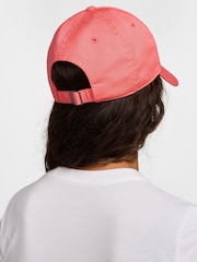 Nike Ember Red Club Unstructured Futura Wash 100% Cotton Cap - Image 2 of 6
