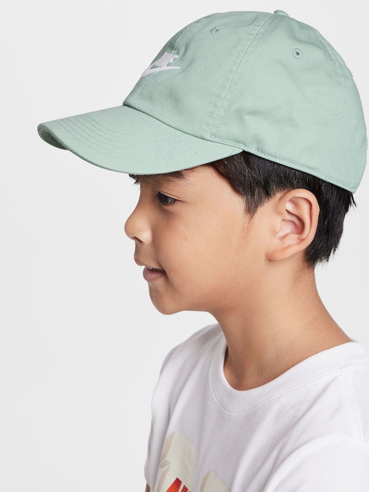 Nike Steam Green Kids Club Unstructured Futura Wash 100% Cotton Cap - Image 3 of 6