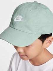 Nike Steam Green Kids Club Unstructured Futura Wash 100% Cotton Cap - Image 4 of 6