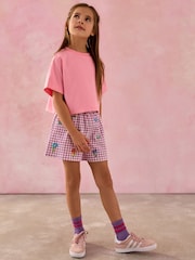 Pink Boxy T-Shirt (3-16yrs) - Image 3 of 8