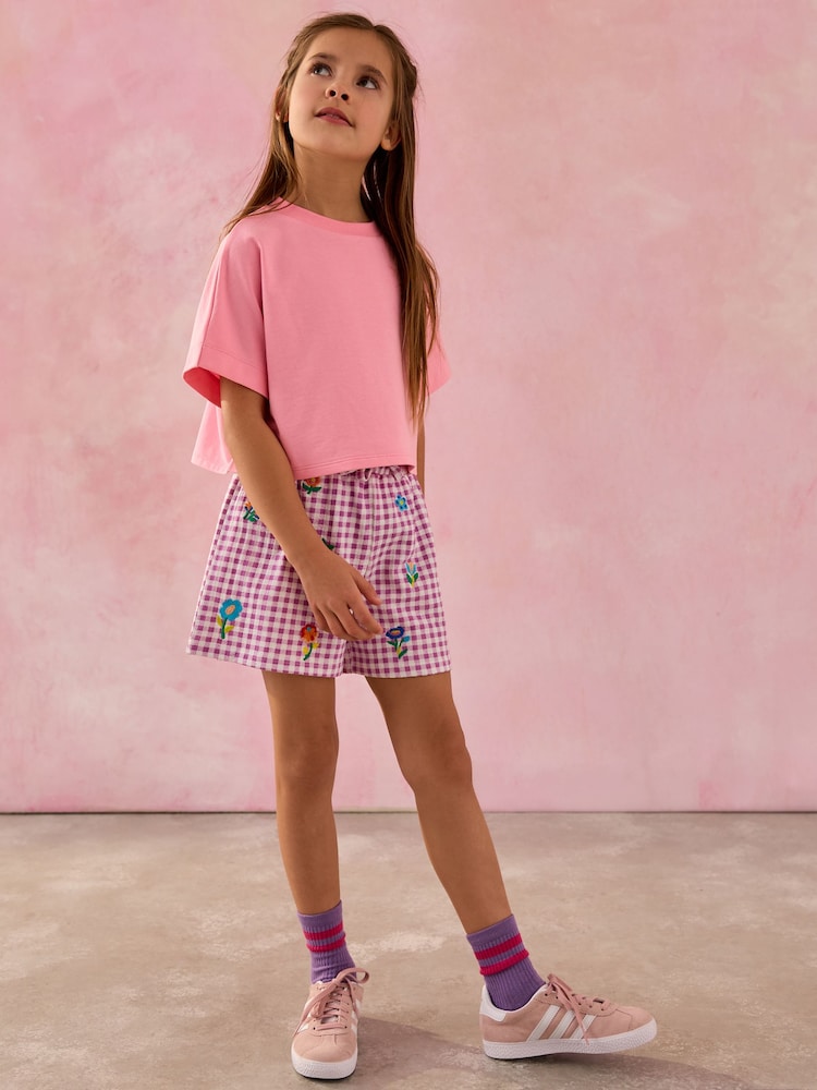 Pink Boxy T-Shirt (3-16yrs) - Image 3 of 8
