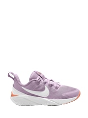 Nike Lilac Purple Junior Star Runner 4 Trainers - Image 1 of 4