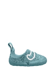 Nike Denim Blue Infant Swoosh 1 Trainers - Image 1 of 4