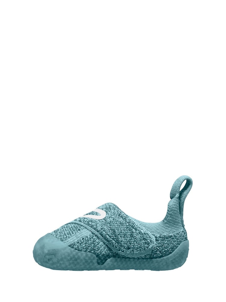 Nike Denim Blue Infant Swoosh 1 Trainers - Image 2 of 4
