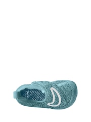 Nike Denim Blue Infant Swoosh 1 Trainers - Image 3 of 4