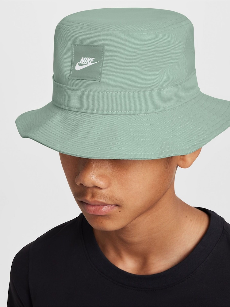 Nike Steam Green Kids Apex Futura Bucket Hat - Image 4 of 4