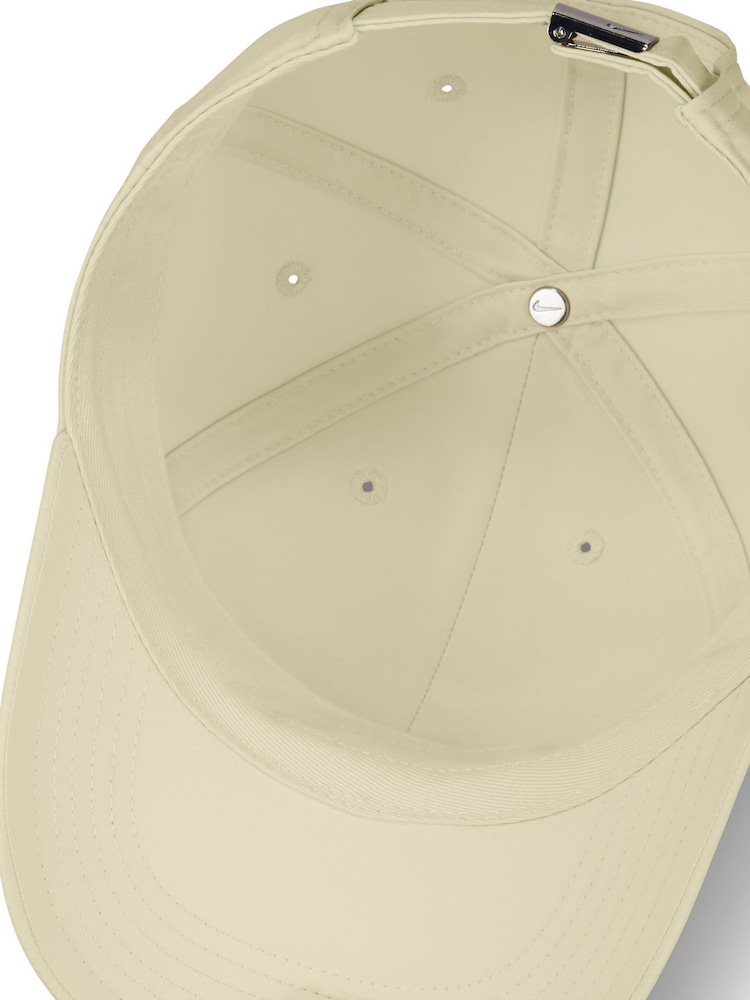 Nike Cream Dri-FIT Kids Club Unstructured Metal Swoosh Cap - Image 6 of 6 Nike Cream Dri-FIT Kids Club Unstructured Metal Swoosh Cap - Image 6 of 6