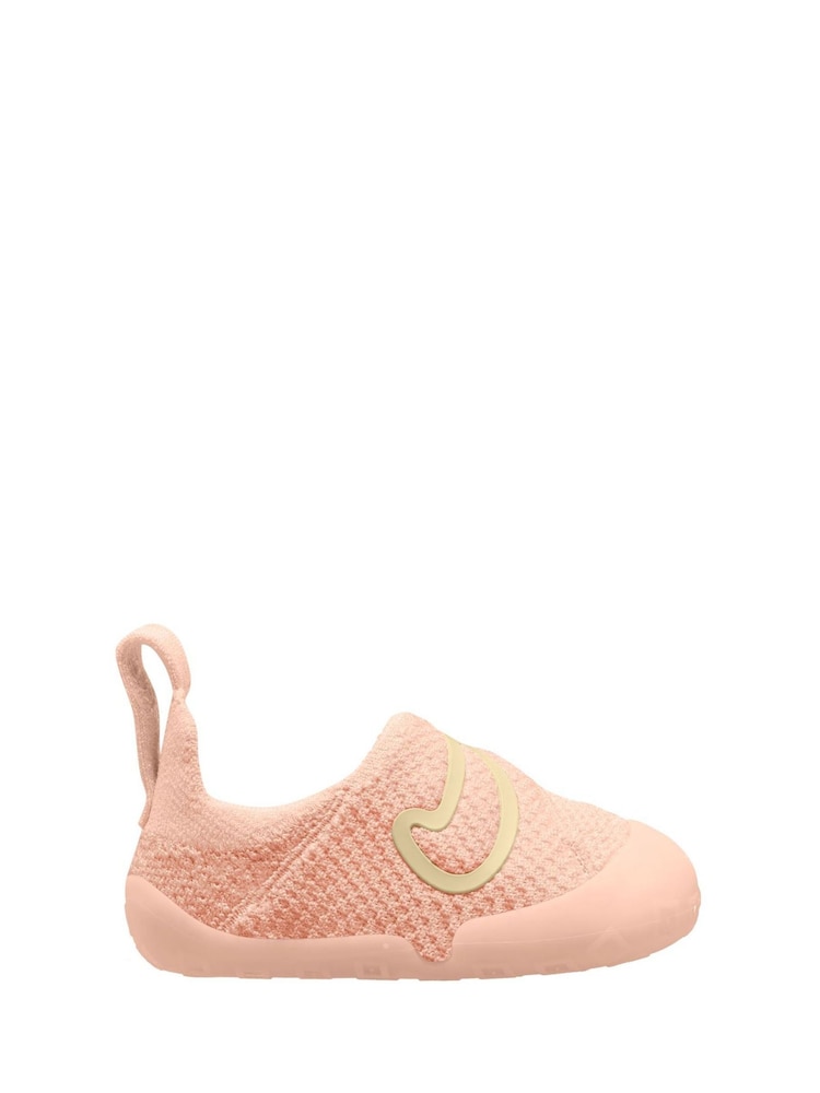 Nike Pink Coral Infant Swoosh 1 Trainers - Image 1 of 4