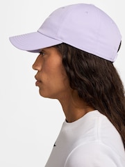 Nike Hydrangea Purple Grey Club Unstructured Swoosh Cap - Image 3 of 6