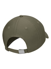 Nike Olive Green Dri-FIT Club Unstructured Metal Swoosh Cap - Image 2 of 2