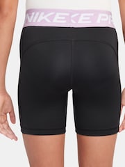 Nike Black Apricot Orange 5 Inch Dri-FIT Pro Shorts - Image 2 of 3