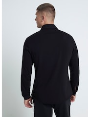 River Island 100% Cotton Muscle Fit Jersey Shirt - Изображение 2 из 6