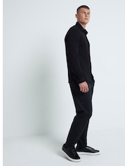 River Island 100% Cotton Muscle Fit Jersey Shirt - Изображение 3 из 6