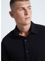 River Island 100% Cotton Muscle Fit Jersey Shirt - Изображение 4 из 6