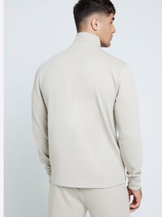 River Island Grey Slim Smart Open Hem 100% Cotton Joggers - Image 3 of 4