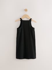 Negro - Rib Racer Summer Dress (3-16yrs) - Imagen 5 de 7