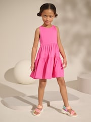 Pink Strappy Summer Dress (3-16yrs) - Image 2 of 4
