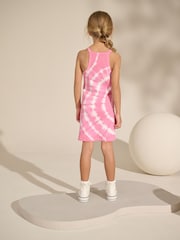 Teñido anudado rosa - Rib Racer Summer Dress (3-16yrs) - Imagen 3 de 4