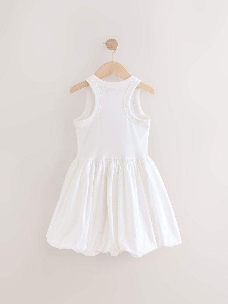 White Puffball Summer Dress (3-16yrs) - Image 5 of 7
