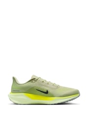 Nike Green Pegasus 41 Road Running Trainers - Image 3 of 10