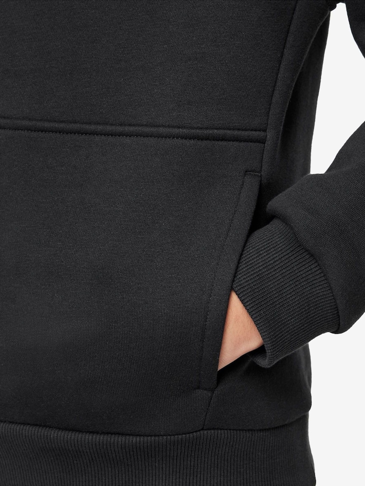 Nike Black Doll Lilac Club Fleece Pullover Hoodie - Image 3 of 3 Nike Black Doll Lilac Club Fleece Pullover Hoodie - Image 3 of 3