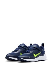 Nike Navy Blue Volt Junior Revolution 7 Trainers - Image 5 of 10