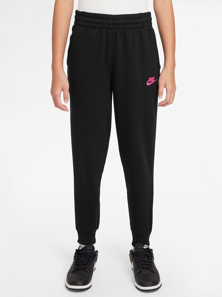 Nike Black Doll Lilac Club Fleece Joggers - Image 1 of 3